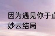 因为遇见你于直高洁大结局　红楼梦妙云结局