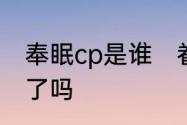 奉眠cp是谁　眷思量大结局奉眠离岛了吗