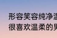 形容笑容纯净温柔的句子　为什么我很喜欢温柔的男生