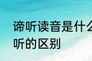 谛听读音是什么　用心倾听和凝神谛听的区别