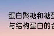 蛋白聚糖和糖蛋白的区别　分泌蛋白与结构蛋白的合成过程