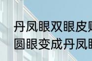 丹凤眼双眼皮贴正确的贴法　如何把圆眼变成丹凤眼