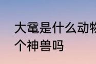 大鼋是什么动物　大鼋和赑屃是同一个神兽吗