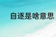 自逐是啥意思　面上人怎么解释