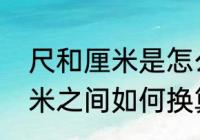 尺和厘米是怎么换算的　尺、寸、厘米之间如何换算