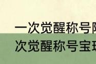 一次觉醒称号附魔宝珠叫什么　悟一次觉醒称号宝珠附魔选哪个