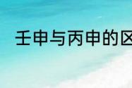 壬申与丙申的区别　丙申月属什么