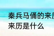 秦兵马俑的来历和历史　秦兵马俑的来历是什么