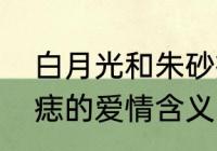 白月光和朱砂痣的区别　白月光朱砂痣的爱情含义