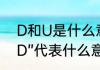 D和U是什么意思　电梯里的“U、S、D”代表什么意思