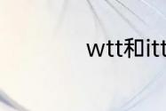 wtt和ittf各代表什么