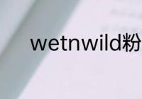 wetnwild粉底液怎么选择色号