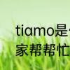 tiamo是什么意思，是哪国语言，大家帮帮忙啦　aiamo意思