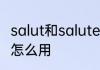 salut和salute的区别　salute这个梗怎么用