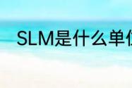 SLM是什么单位　slm是什么符号