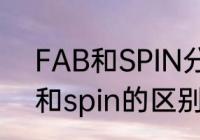 FAB和SPIN分别指的是什么　twist和spin的区别