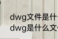 dwg文件是什么格式文件?打开方法　dwg是什么文件格式