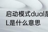 启动模式dual是什么　汽车空调DUAL是什么意思