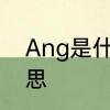 Ang是什么意思　ang中文是什么意思