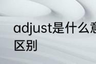 adjust是什么意思　adjust与adopt区别