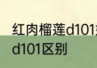 红肉榴莲d101好吃吗　猫山王d197和d101区别