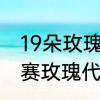 19朵玫瑰花代表什么意思　19朵凡尔赛玫瑰代表什么