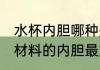 水杯内胆哪种是合格的 如何分辨什么材料的内胆最好也很重要