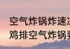 空气炸锅炸速冻鸡排要多长时间 冷冻鸡排空气炸锅要几分钟