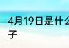 4月19日是什么节日 4月19日是什么日子