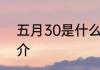 五月30是什么节日 五月30的节日简介