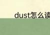 dust怎么读 dust英语怎么读